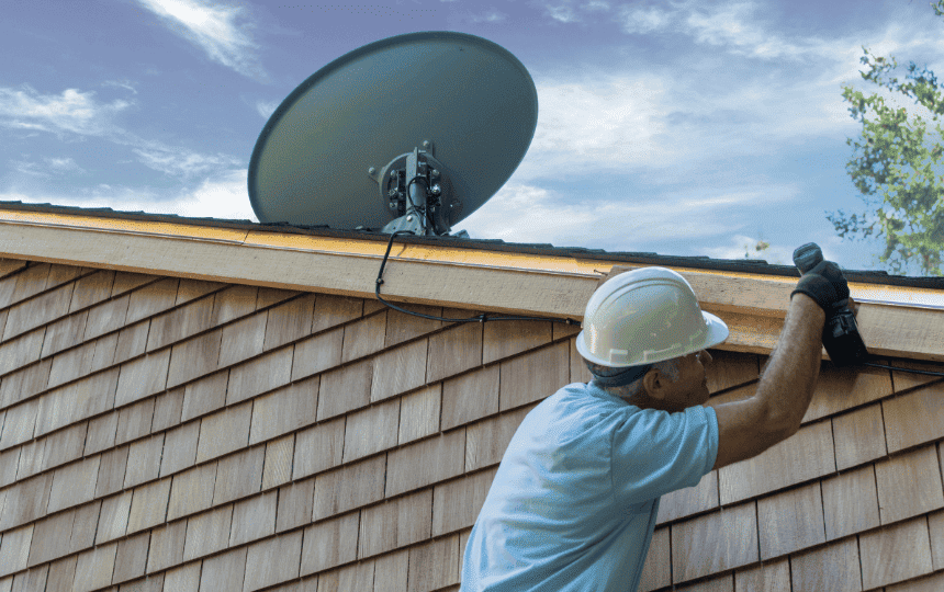 Instalación de Internet Satélite de Serenae ¿cómo es el proceso