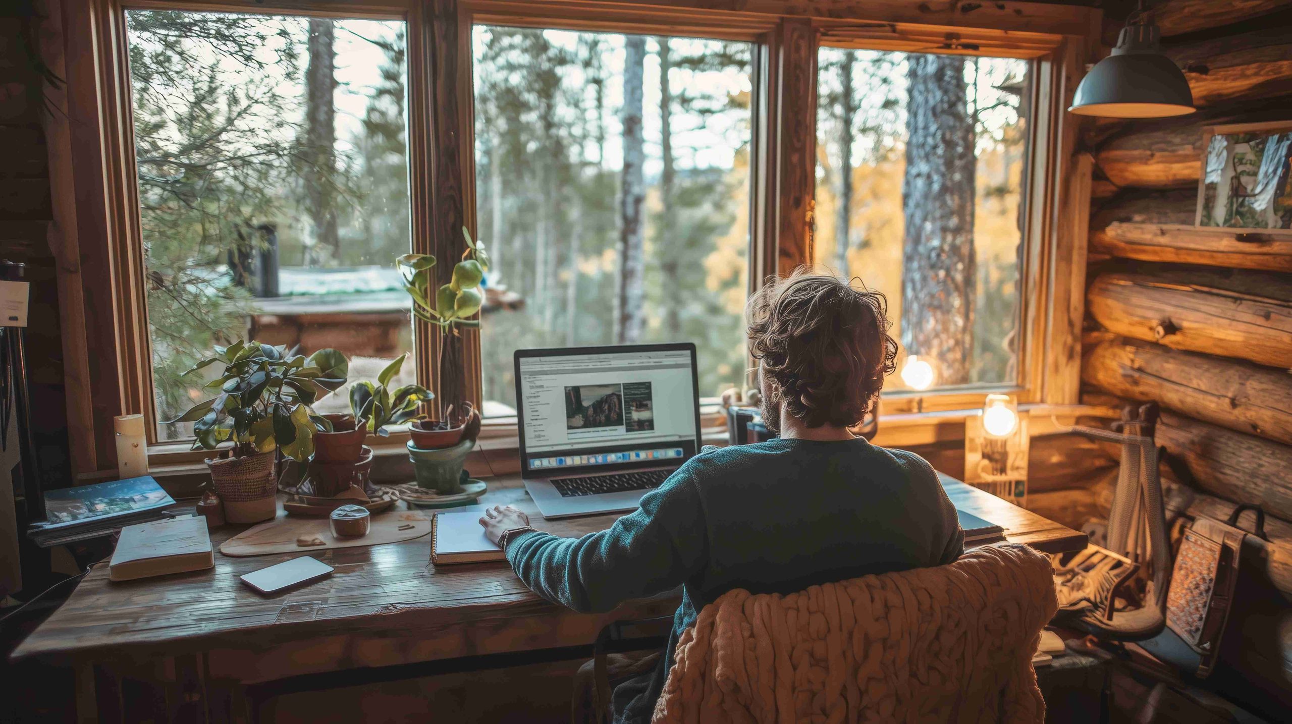 Teletrabajo desde tu casa en el campo